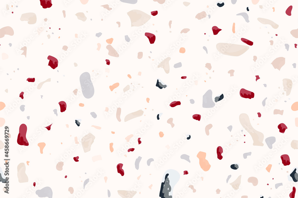 Pastel terrazzo abstract background vector seamless pattern Pastel terrazzo abstract background vector seamless pattern