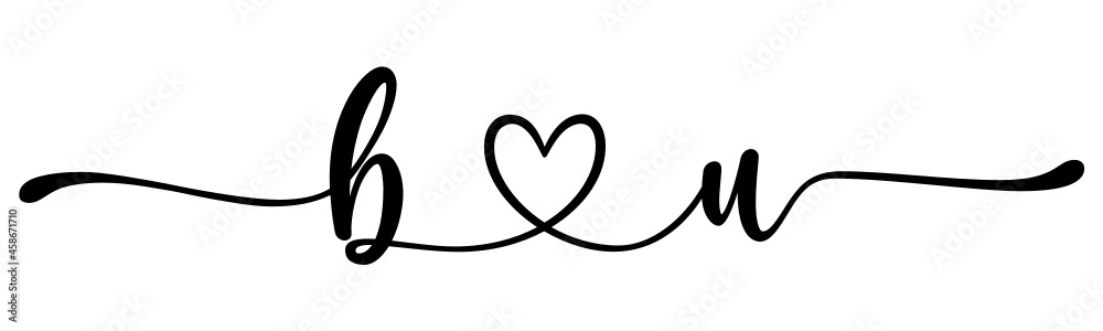 bu, ub, letters with heart Monogram, monogram wedding logo. Love icon, couples Initials, lower case, connecting HEART, home decor, bu, ub, letters with heart Monogram, monogram wedding logo. Love icon, couples Initials, lower case, connecting HEART, home decor,