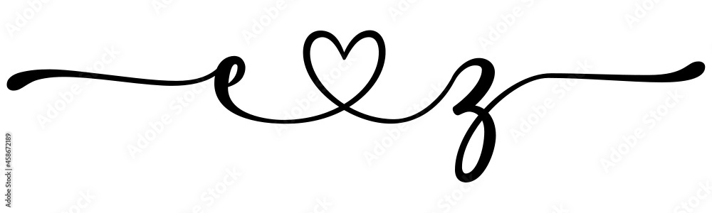 ez, ze, letters with heart Monogram, monogram wedding logo. Love icon, couples Initials, lower case, connecting HEART, home decor, ez, ze, letters with heart Monogram, monogram wedding logo. Love icon, couples Initials, lower case, connecting HEART, home decor,
