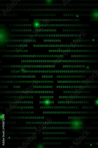 Stream of binary code design vector © Rawpixel.com
