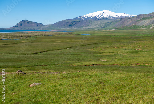 Beautiful Icelandic Landscape. Wonderful image of amazing nature landscape. Iceland Europe