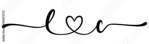 lc, cl, letters with heart Monogram, monogram wedding logo. Love icon, couples Initials, lower case, connecting HEART, home decor,
