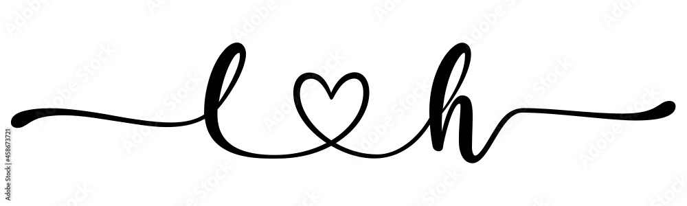 lh, hl, letters with heart Monogram, monogram wedding logo. Love icon, couples Initials, lower case, connecting HEART, home decor, lh, hl, letters with heart Monogram, monogram wedding logo. Love icon, couples Initials, lower case, connecting HEART, home decor,