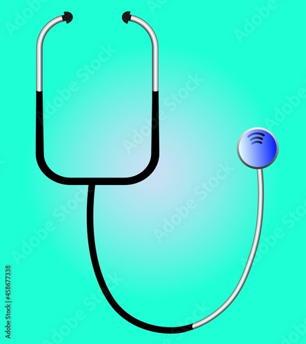 Stethoscope for doctor and clinik medical equipment hospital tool stethoscope for health and health care