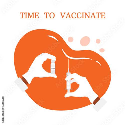 Vector Vaccination Immunization Health Medicine