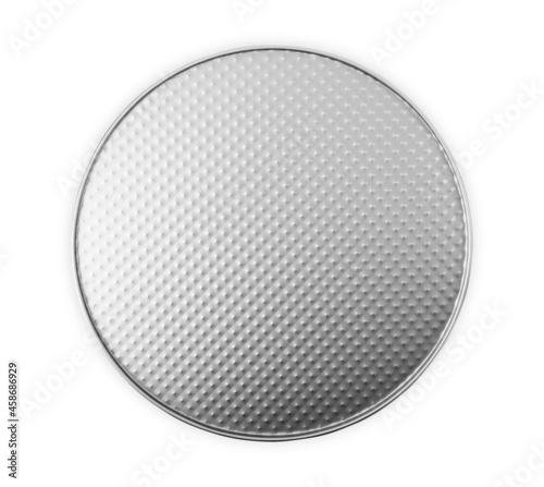 Steel baking springform pan isolated on white © vadarshop
