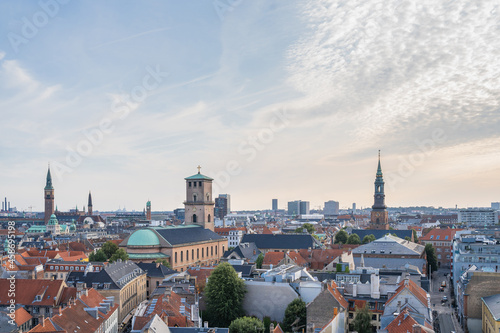 Wall Mural Beautiful cityscape of Copenhagen, Denmark