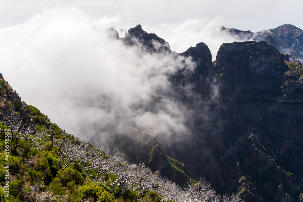 Madeira auf dem Pico Ruivo - Arieiro