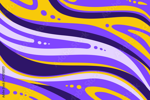 water color liquide purple and yellow abstract background, modern unique and energetic template
