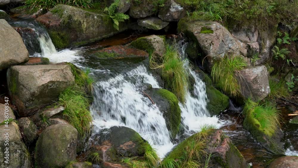 Oberer Bodewasserfall bei Braunlage im Harz Oberer Bodewasserfall bei Braunlage im Harz
