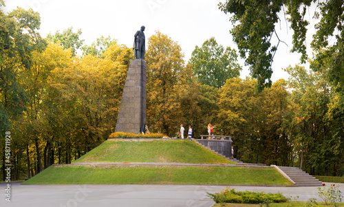 Kanev, Ukraine, 2018. Monument to Taras Shevchenko