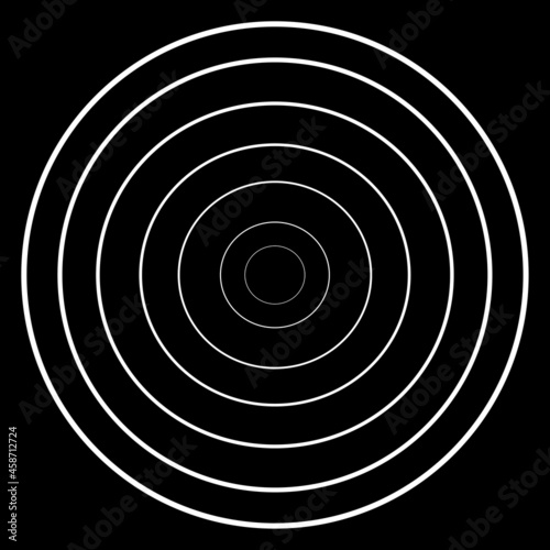 black and white spiral