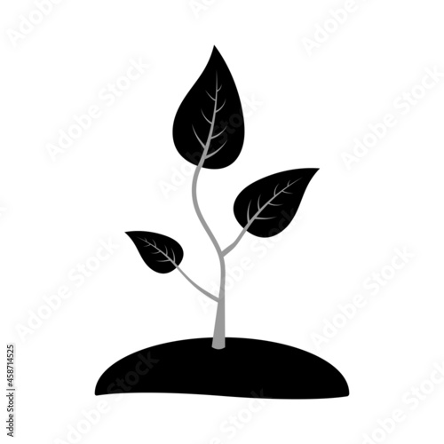 Icon seedlings sprout of a ...