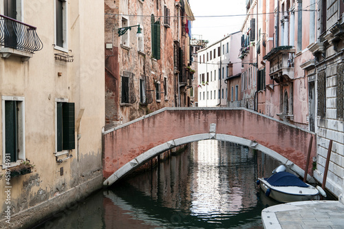 Characteristic bridge over one of the Venetian canals  © giamplume
