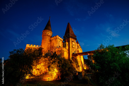 The Hunedoara Castle in Romania 