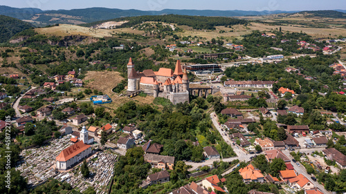 The Hunedoara Castle in Romania	
 photo