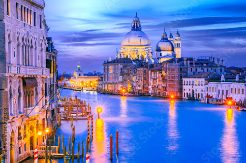 Venice, Italy - Sunset on Grand Canal
