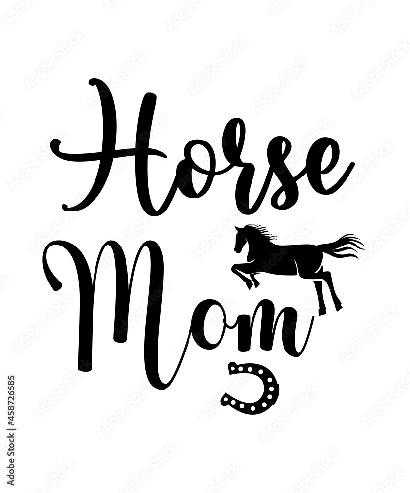 Obraz premium Horse SVG Bundle | Horse Cut Files, Horse Silhouette, Horse Vector, Horse Clipart, Horse Designs Svg, Animals Svg, Animal Cut Files