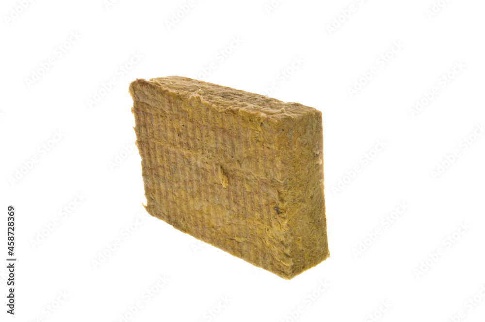 glass wool isolated on white background glass wool isolated on white background