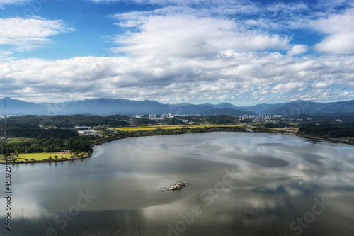 Gyeongpoho lake view
