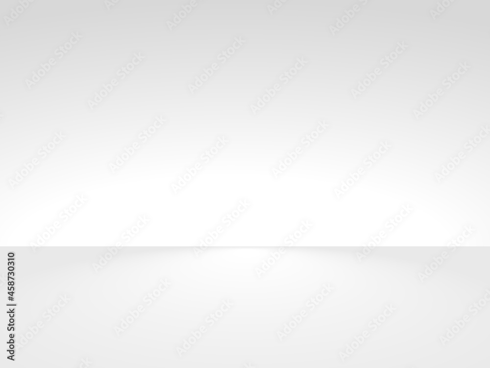 Grey studio empty background. Light template room place for advertising and displaying product. Vector illustration Grey studio empty background. Light template room place for advertising and displaying product. Vector illustration