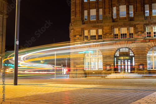 view of the city hall in the center