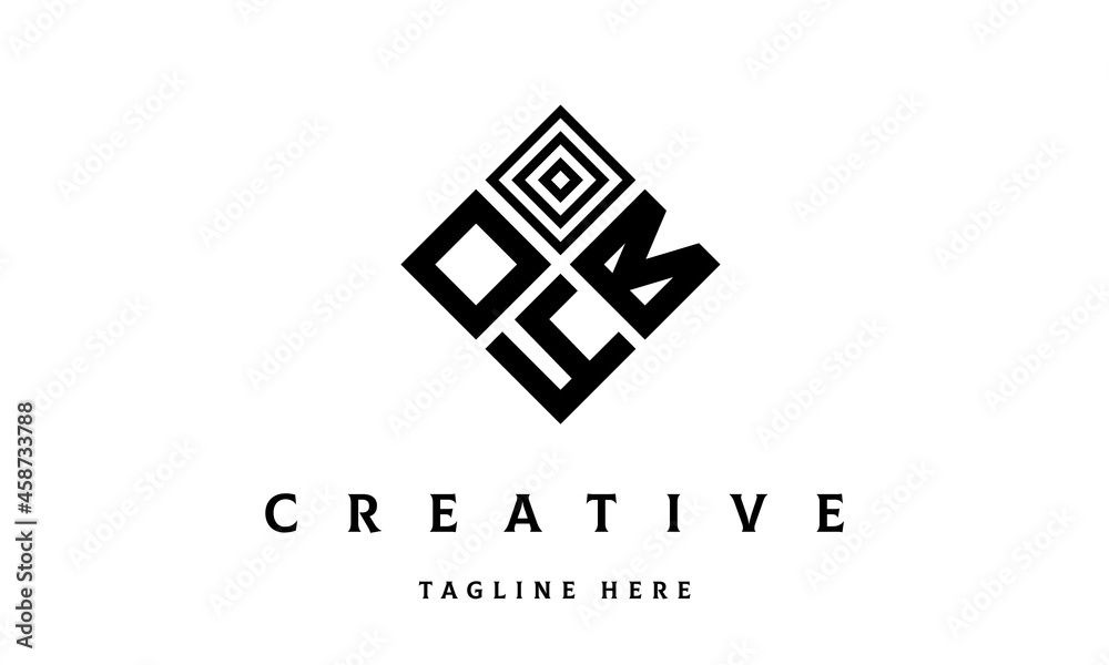 OBY rectangle three latter logo vector OBY rectangle three latter logo vector