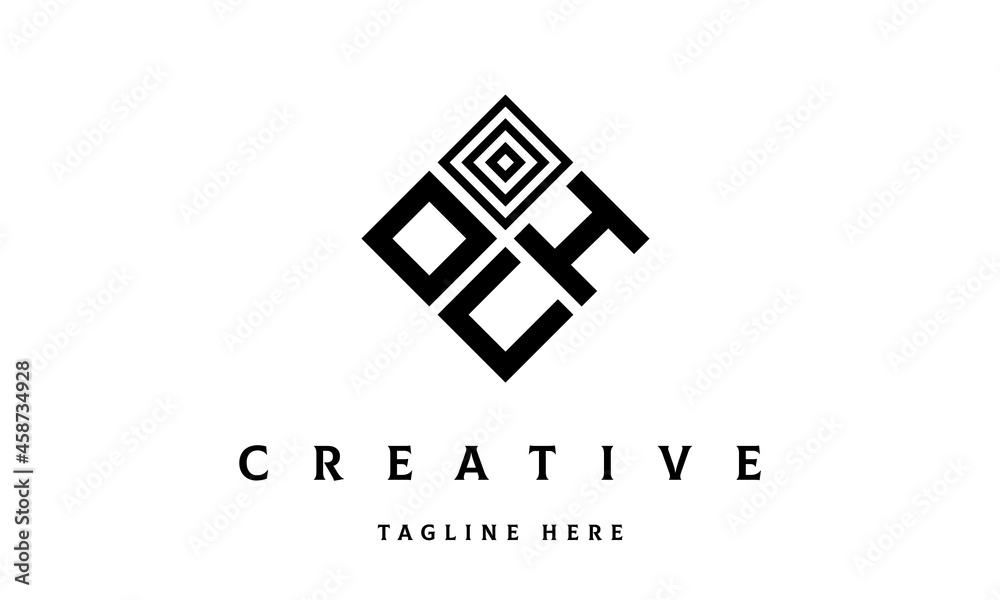 OHU rectangle three latter logo vector OHU rectangle three latter logo vector