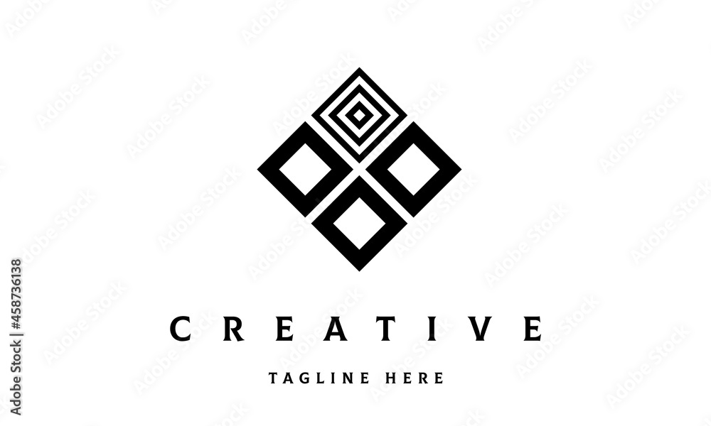 OOO rectangle three latter logo vector OOO rectangle three latter logo vector