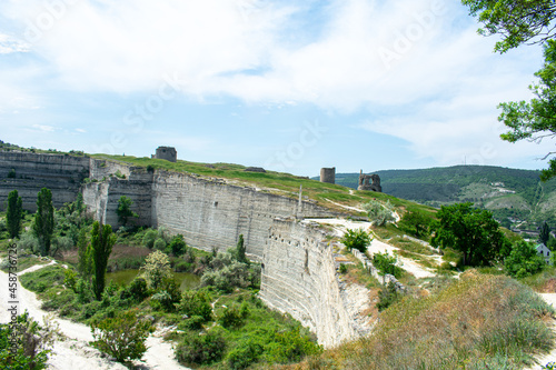quarry for stone mining. Crimea