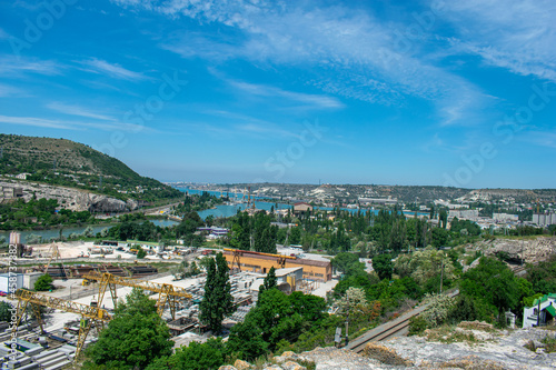 panoramic view of the city of Sevastopol. Crimea
