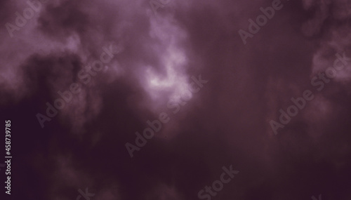 Nature sky background with abstract red clouds