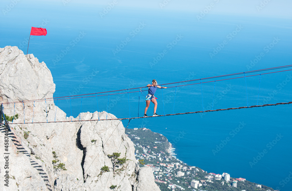 Obraz premium panoramic views from Mount Ai-Petri. Crimea
