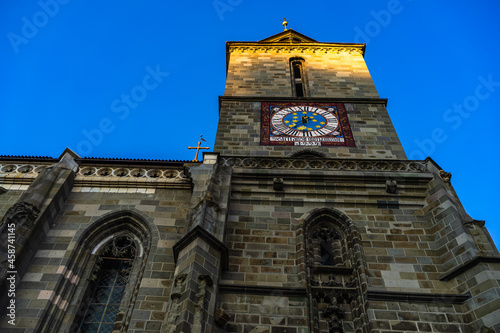 Gothic Black Church (Biserica Neagra) in Brasov, Romania photo