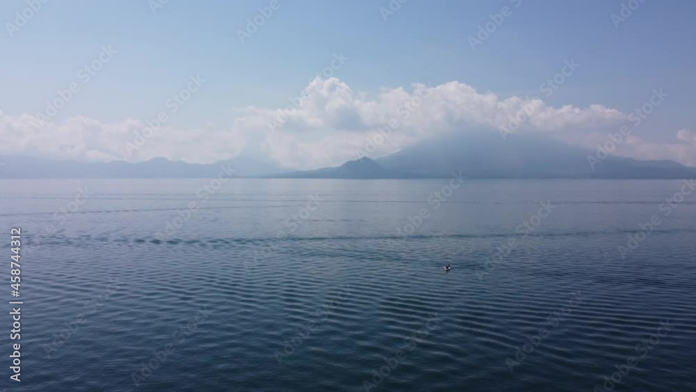 Video shoot with drone in Lago Atitlan, Guatemala Video shoot with drone in Lago Atitlan, Guatemala