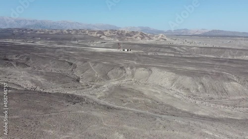 Video shoot with drone in Nazca, Peru