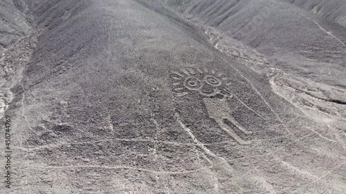 Video shoot with drone in Nazca, Peru