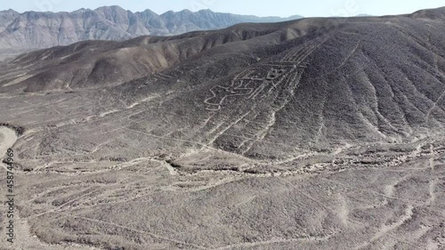 Video shoot with drone in Nazca, Peru
