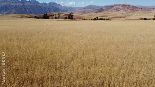 Video shoot  with drone in Sacred valley, Peru
