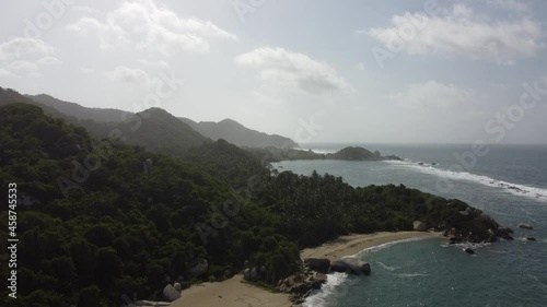 Video shoot with drone in north of Colombia