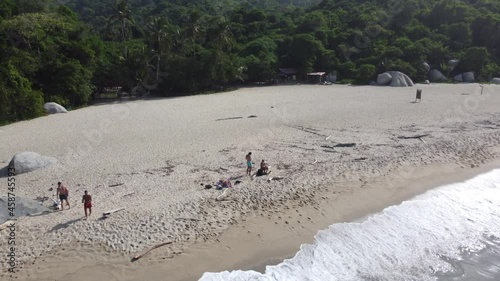 Video shoot with drone in north of Colombia