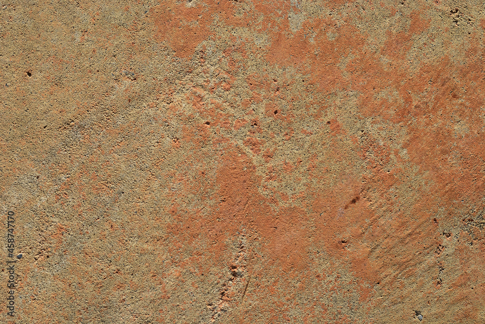 Old and colored concrete texture for background.