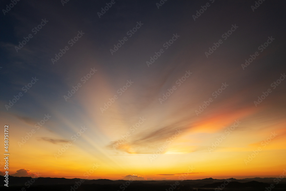 sunset in the sky sunset in the sky