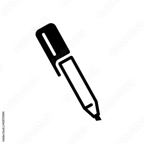 Marker pen Felt tip logo icon 