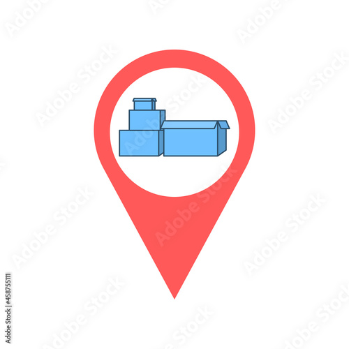 Indicated Place on the Map. We Have Moved.