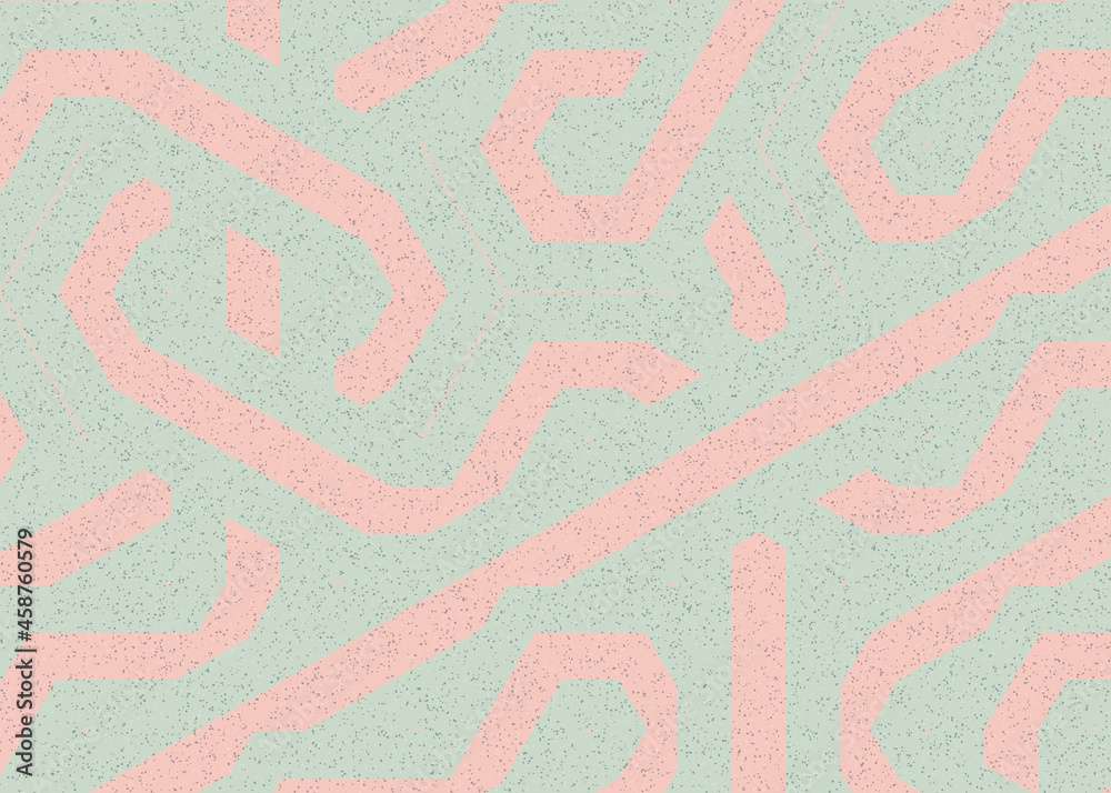 Colour Hexagon Tile Connection art background design illustration Colour Hexagon Tile Connection art background design illustration