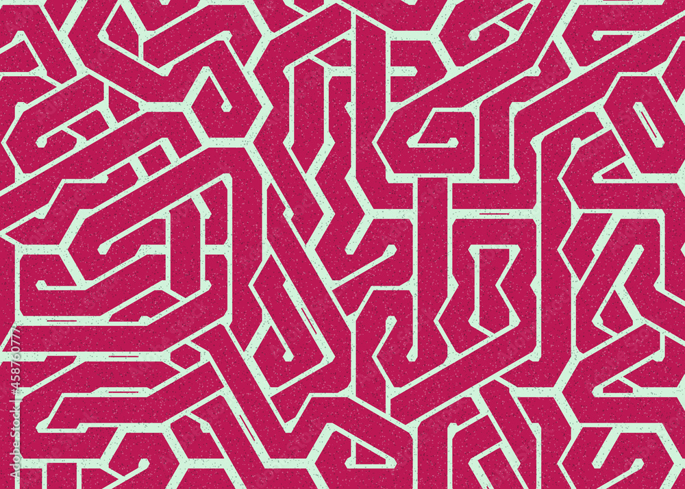 Colour Hexagon Tile Connection art background design illustration Colour Hexagon Tile Connection art background design illustration