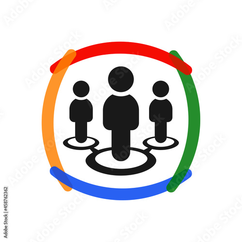 Business Circle - Sticker