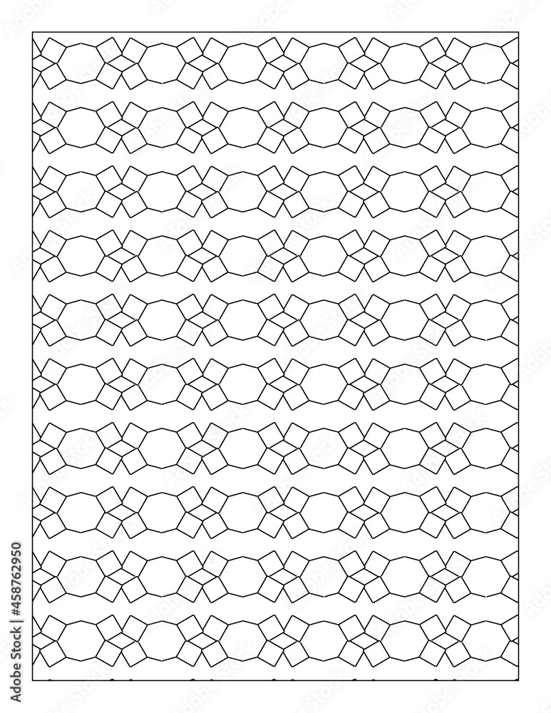 Pattern Coloring Pages for Coloring Book