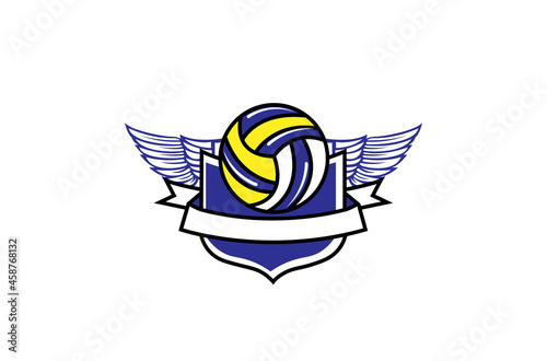 volley ball vector illustration